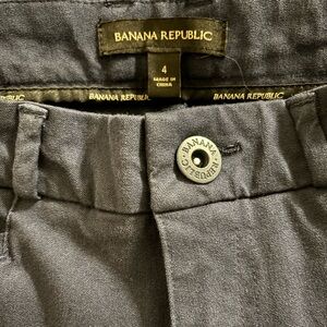 Navy Banana Republic Trousers